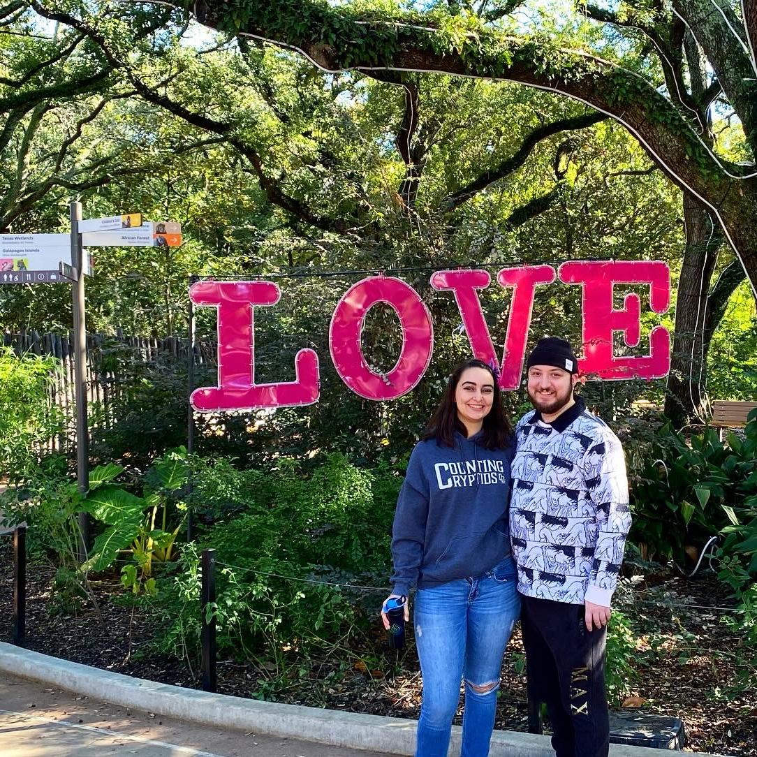 Houston Zoo around Christmas!
