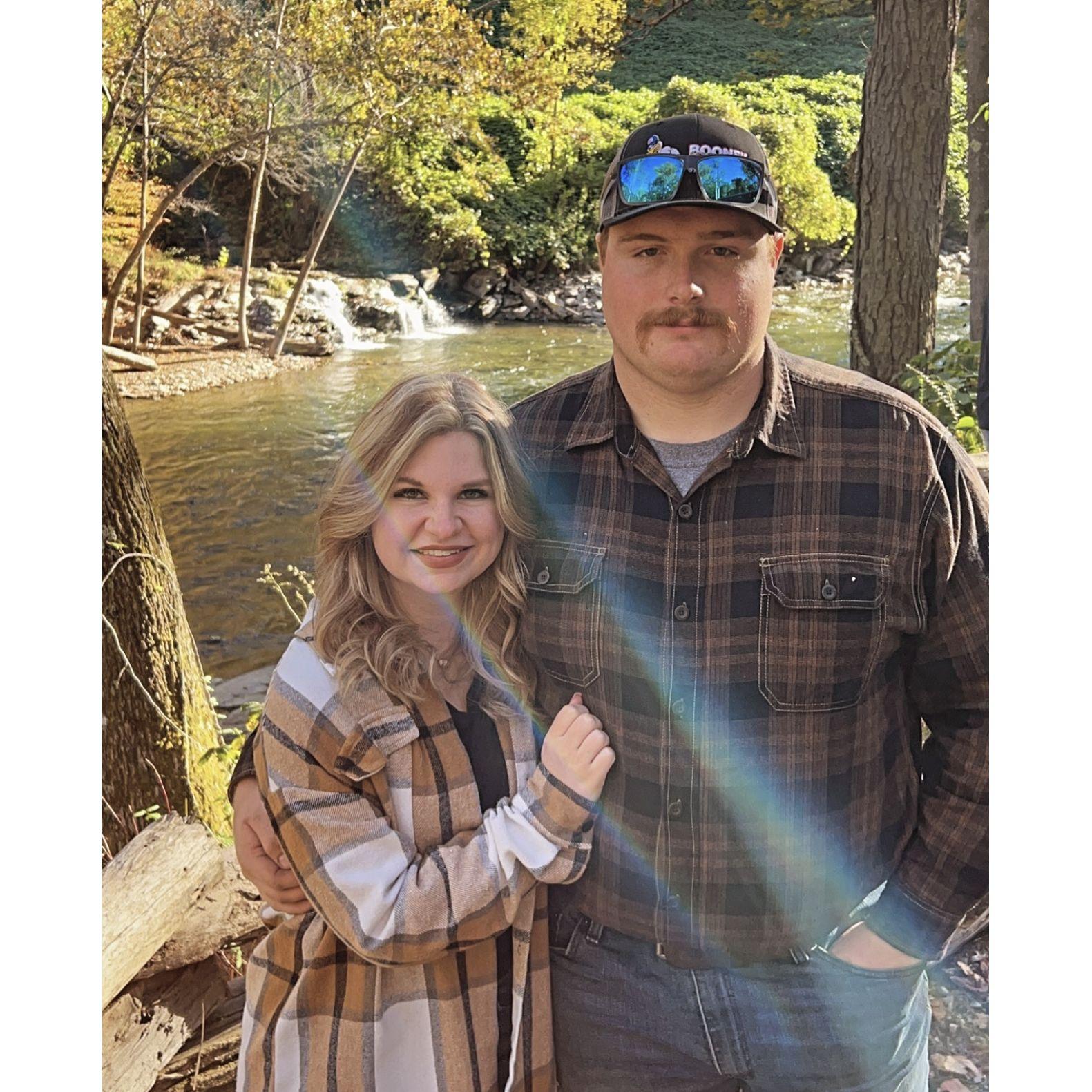 Fall 2023 Bryson City train ride with our families.