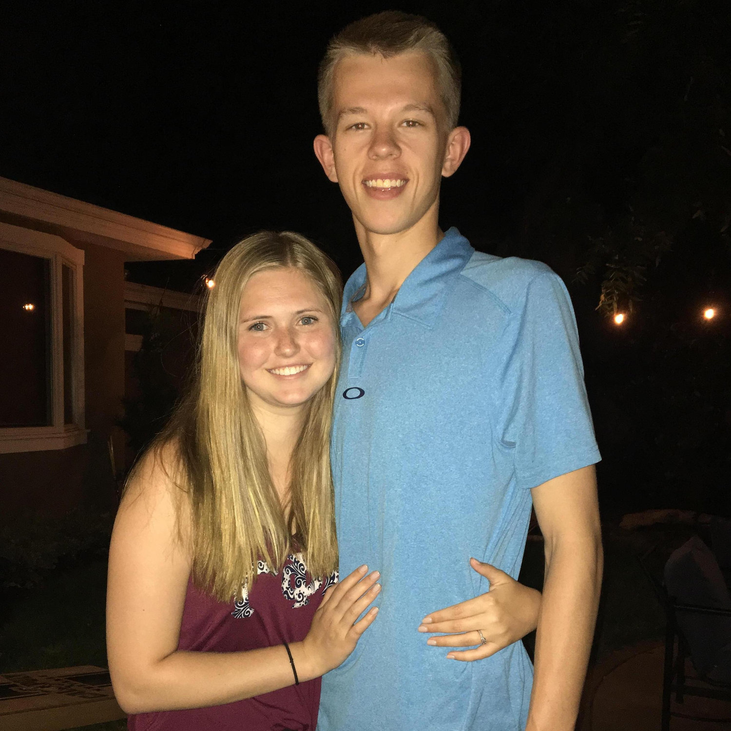 Trip to CA where Connor gave Ashley a promise ring!