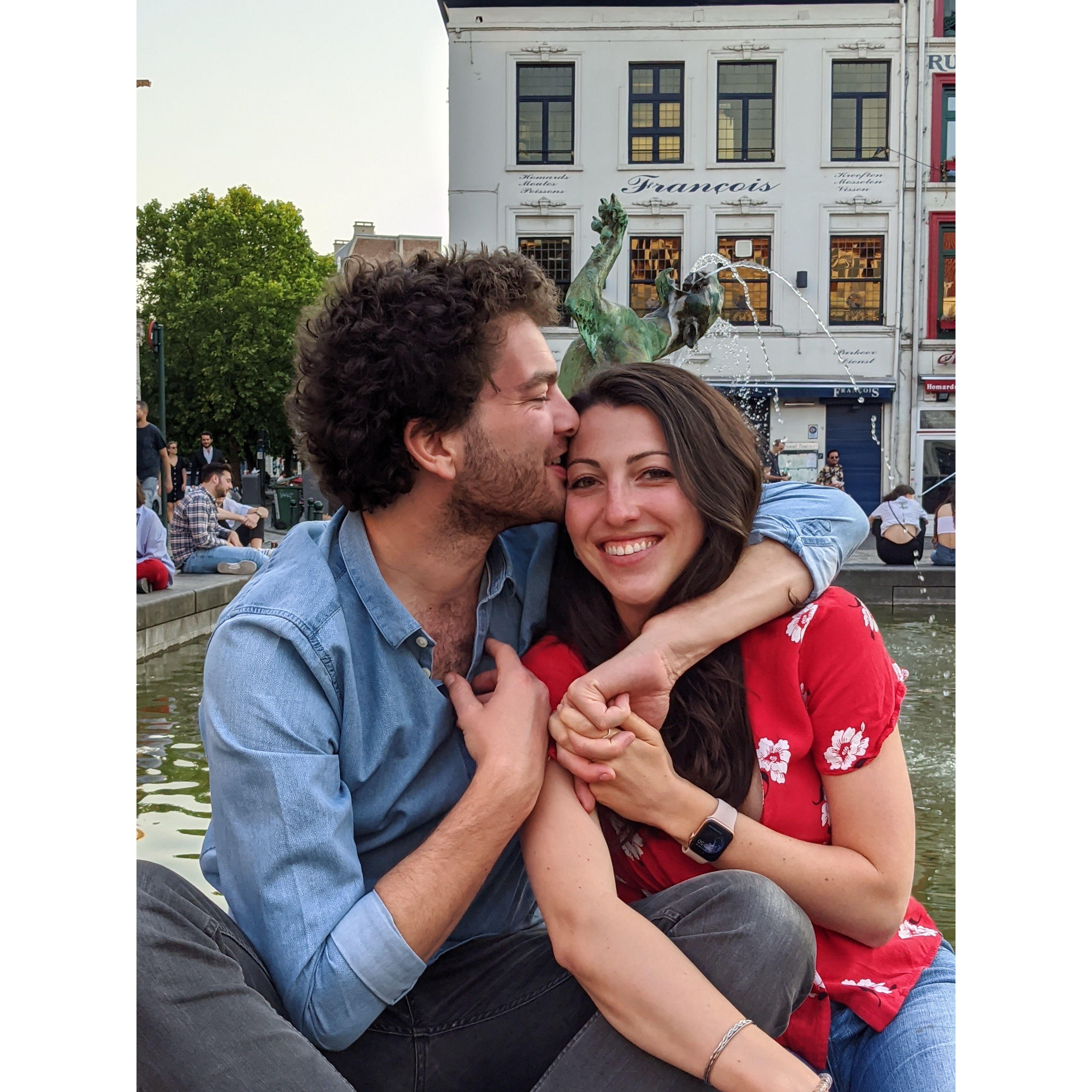 Our first covid summer together in Brussels