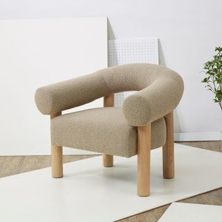 Carleigh Boucle Accent Chair