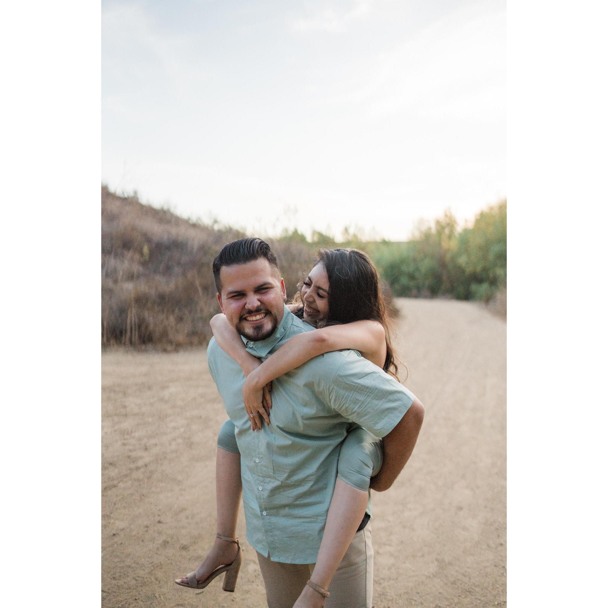 From our engagement shoot on David's 22nd birthday! (2021)