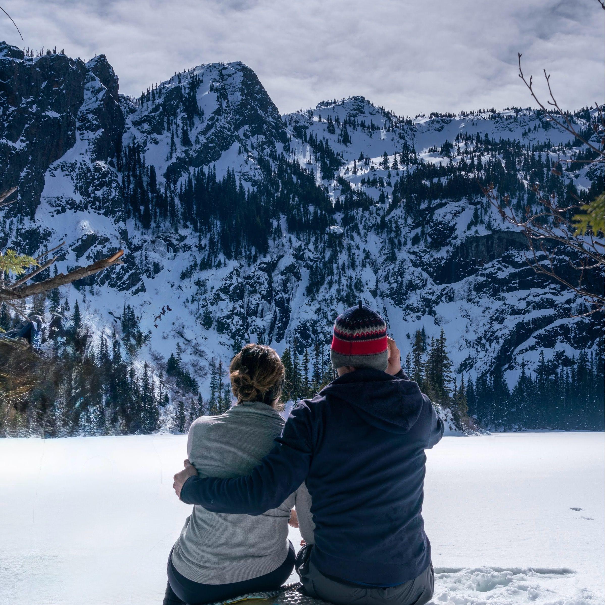 A serene view in Olympic National Park, Washington. March, 2024