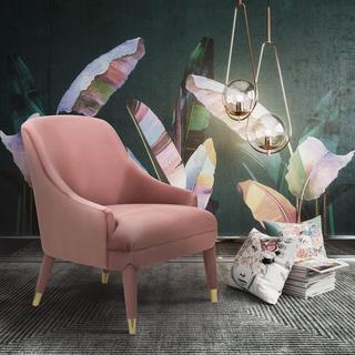 Orchid Velvet Chair
