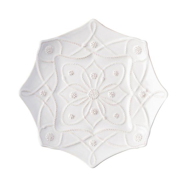 Juliska Jardins du Monde Whitewash Alcazar Dessert/Salad Plate
