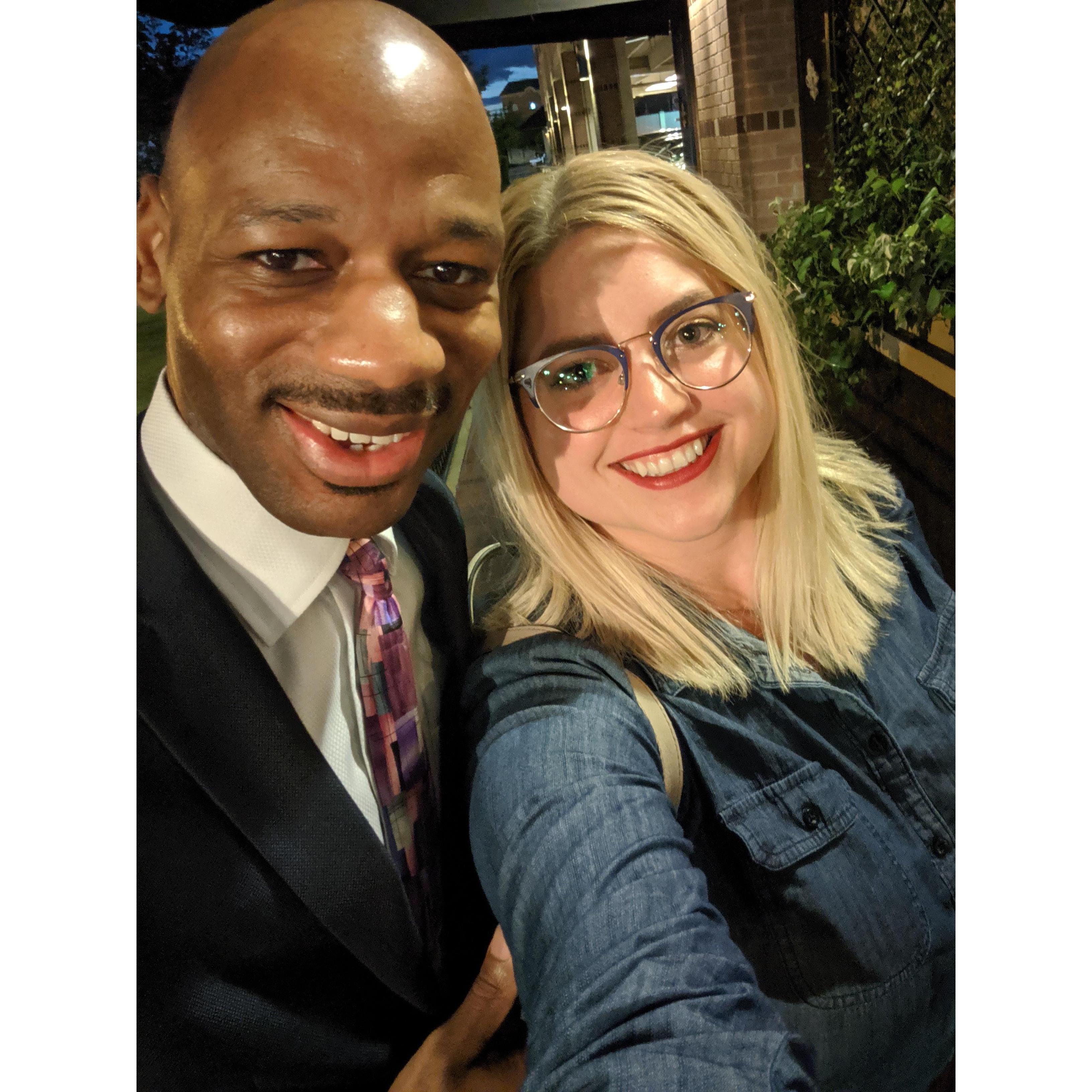 10/13/19 He drove an hour to come out to dinner after assembly <3 **I was so in love already**