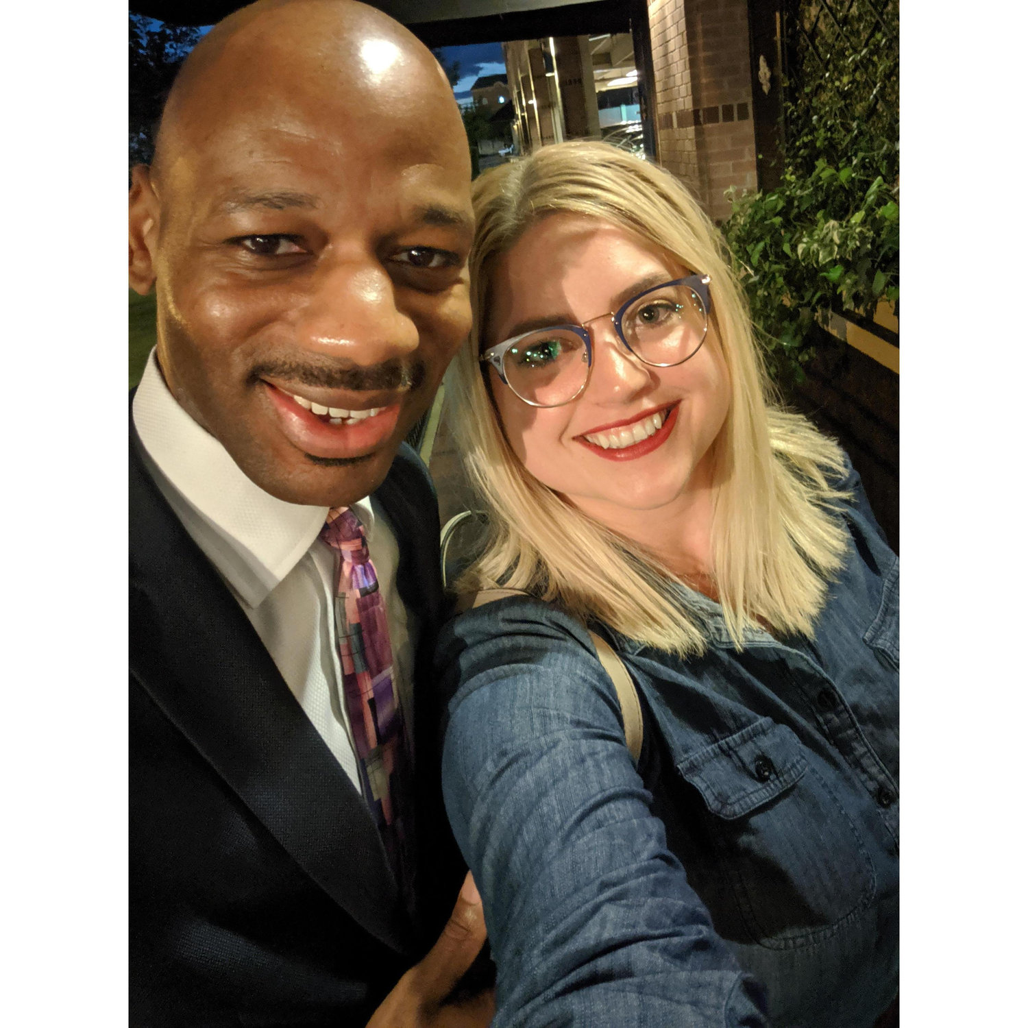 10/13/19 He drove an hour to come out to dinner after assembly <3 **I was so in love already**