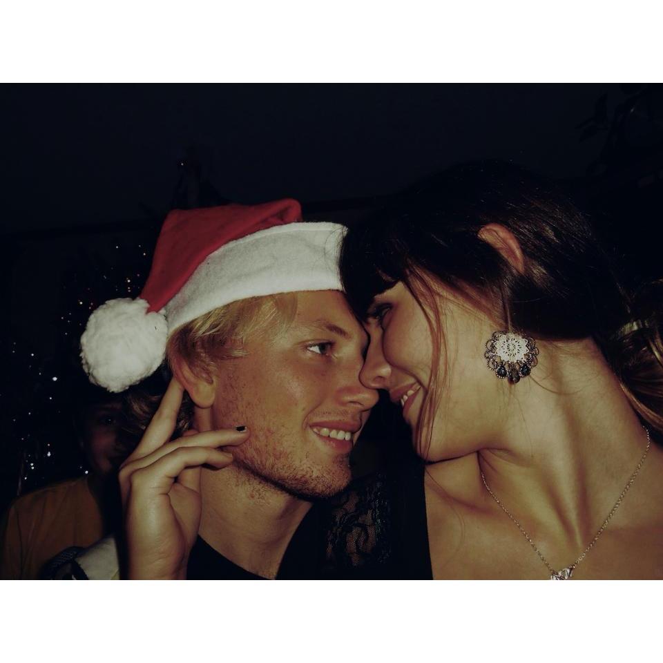 Celebrating Christmas together in 2013.