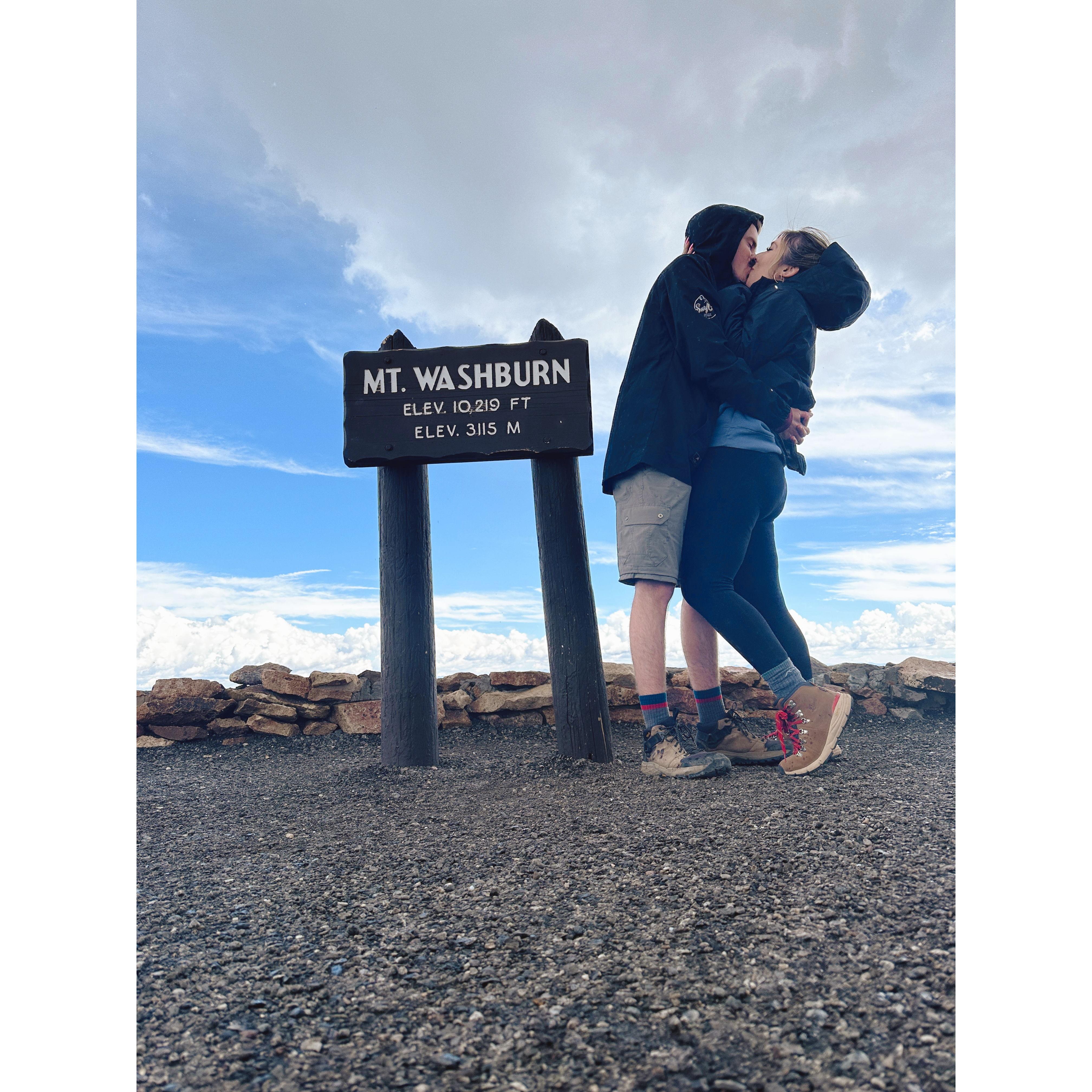 Moments after Ben asked Dani to be his girlfriend