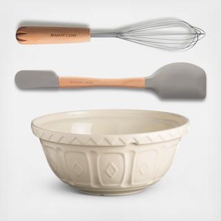 Color Mix 3-Piece Baker Set