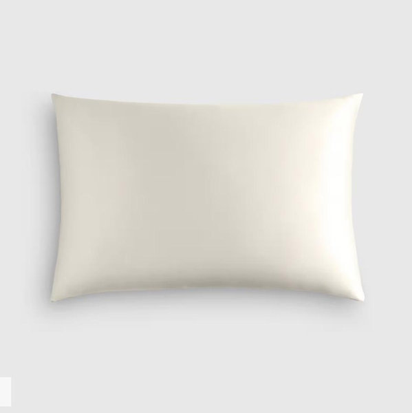 100% Mulberry Silk Pillowcase | Quince in Ivory