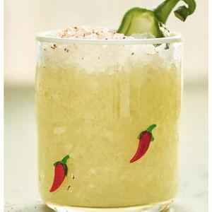 Icon Juice Glass (Color: Chili)