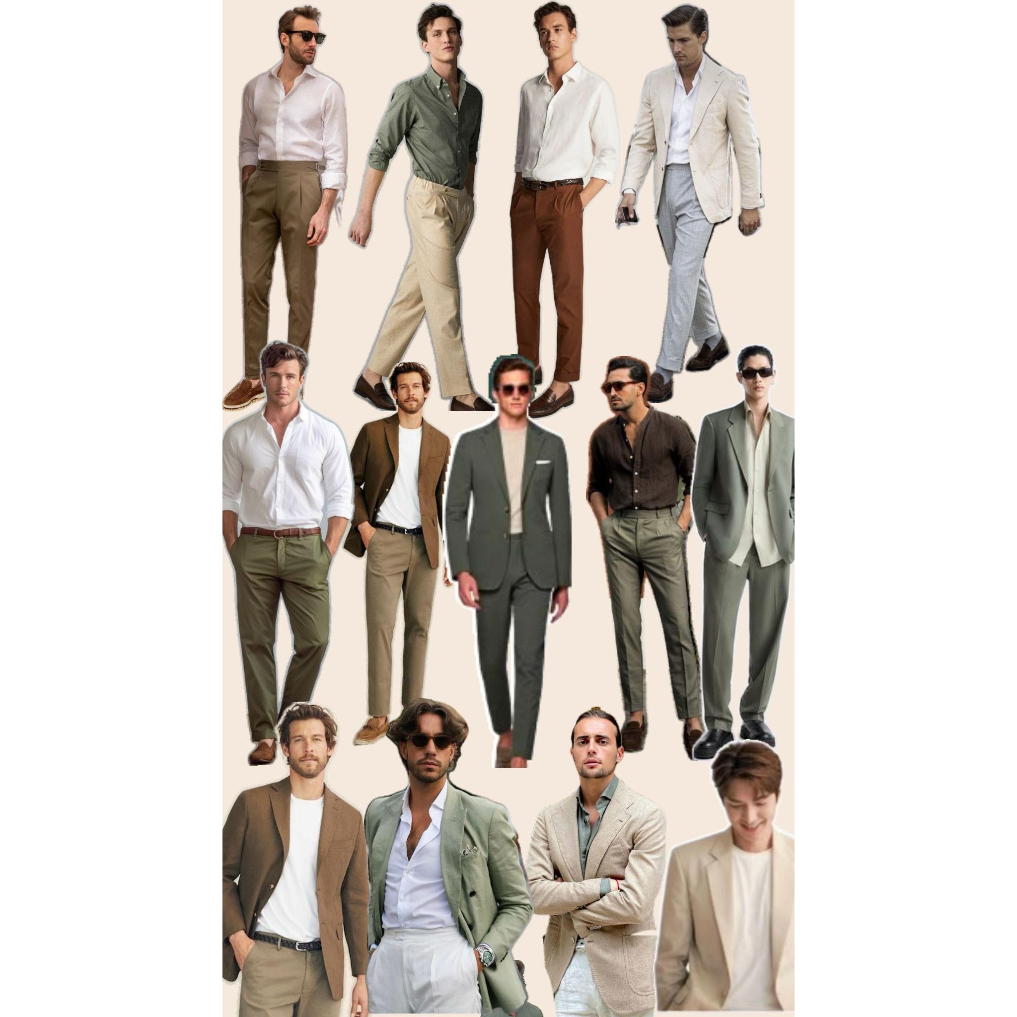 Men's Cocktail Attire For Welcome Party