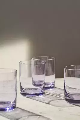 Morgan Double Old Fashioned Glasses, Set of 4