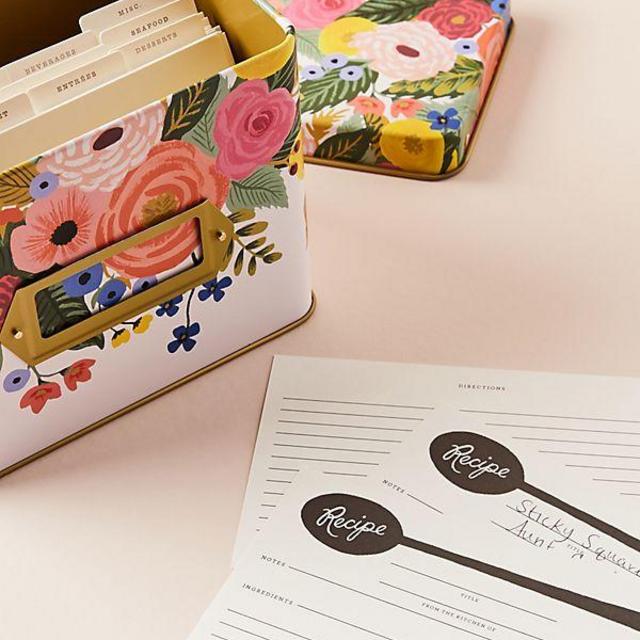 Rifle Paper Co. Recipe Tin