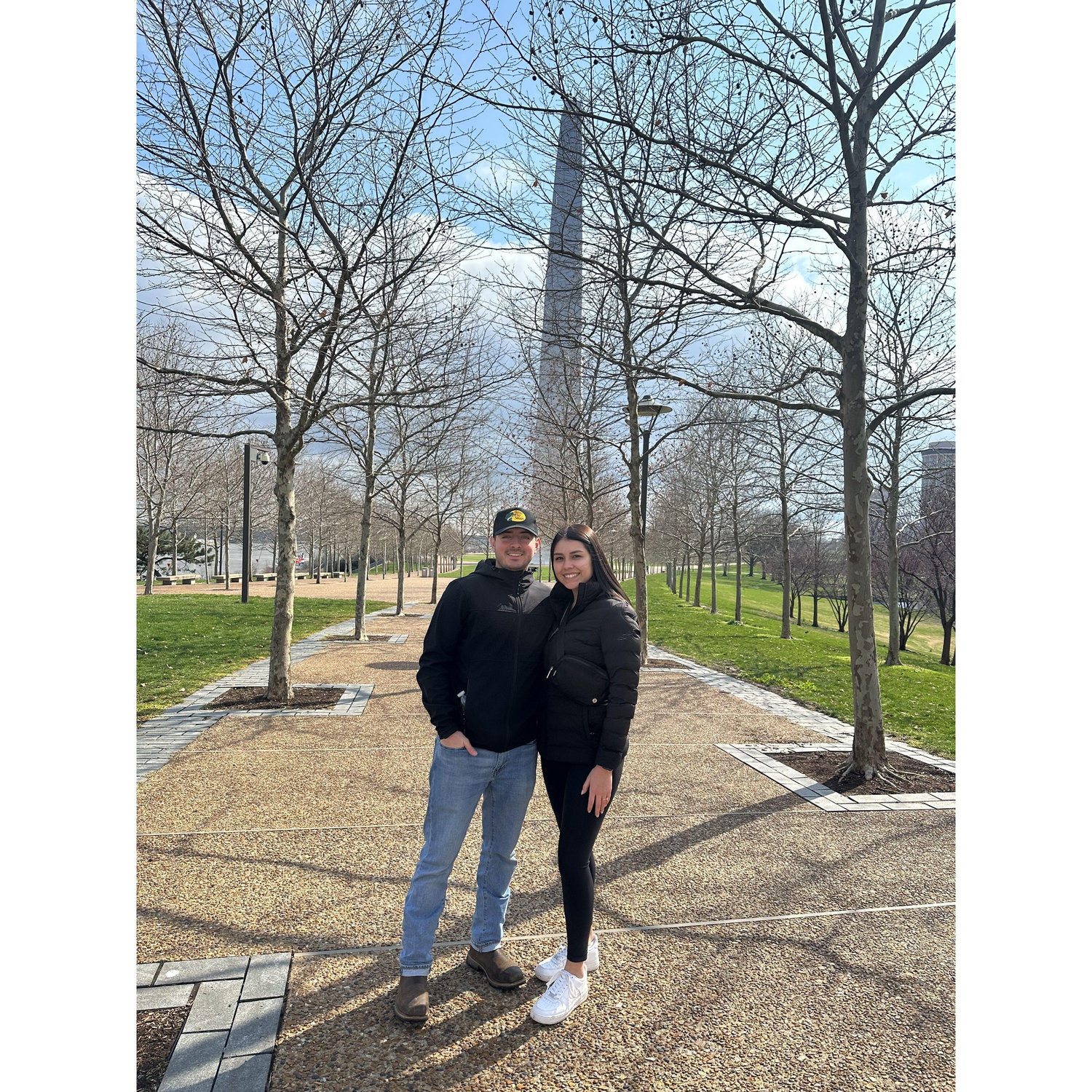 My first travel contract together is St. Louis, Missouri