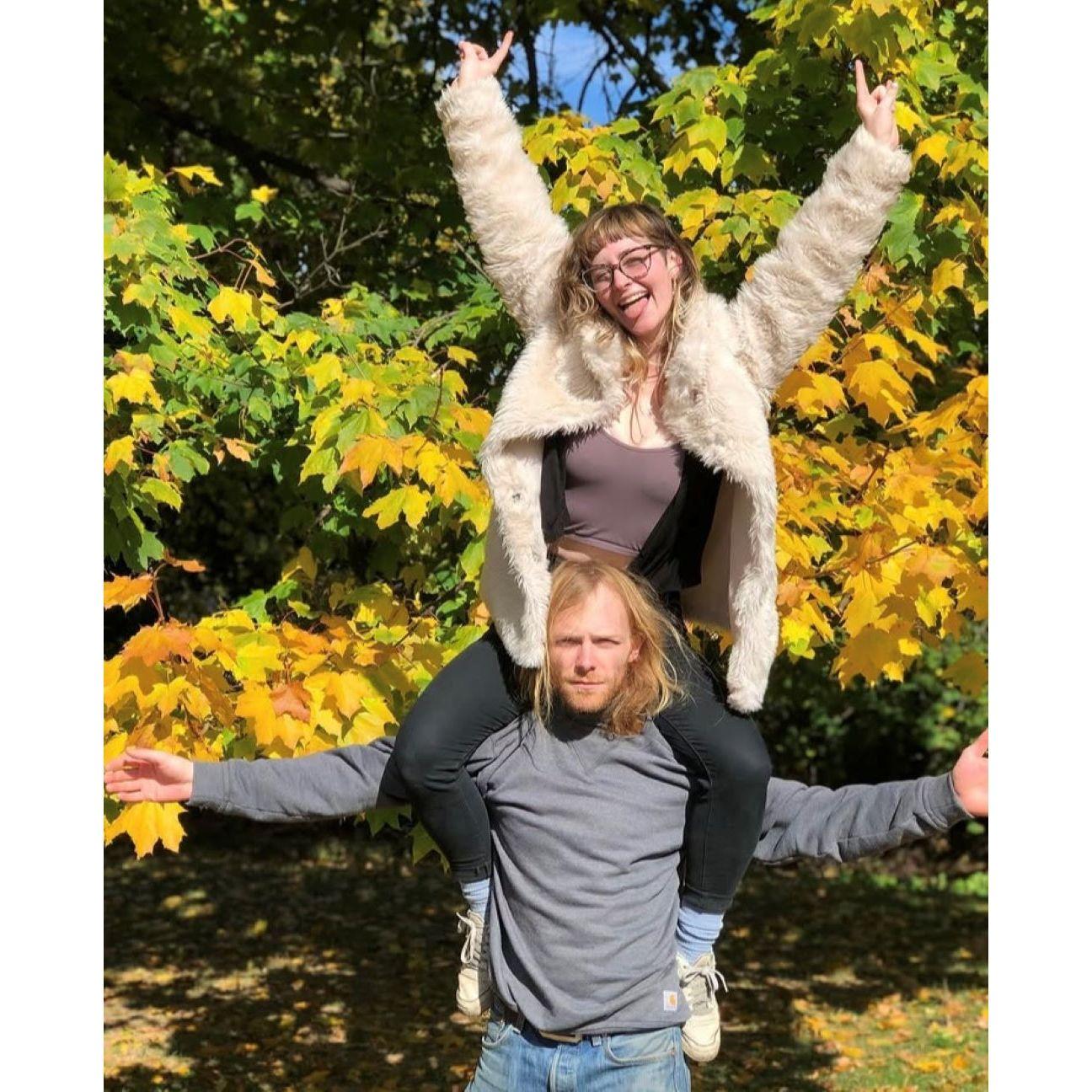 This picture was taken on our first trip to western Massachusetts together - somewhere near and dear to Arianna and a place we would eventually live.