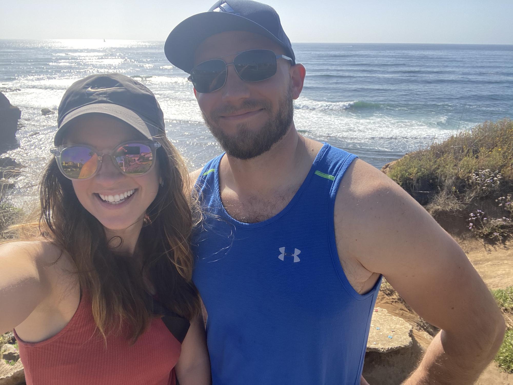 Sunset Cliffs in Cali