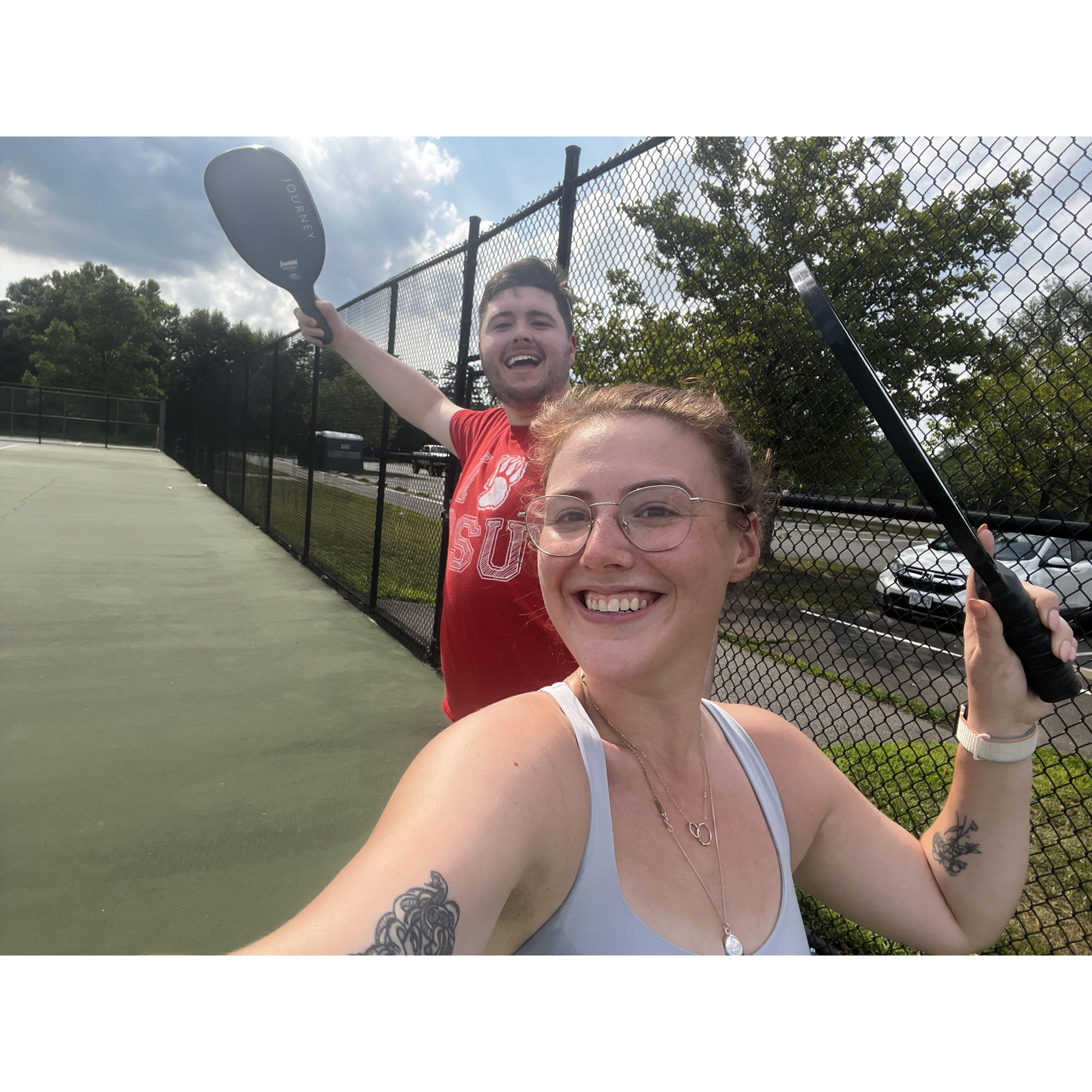 Becoming pickleball people
