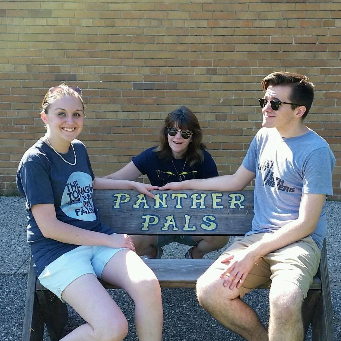 Visiting Christian's old elementary school