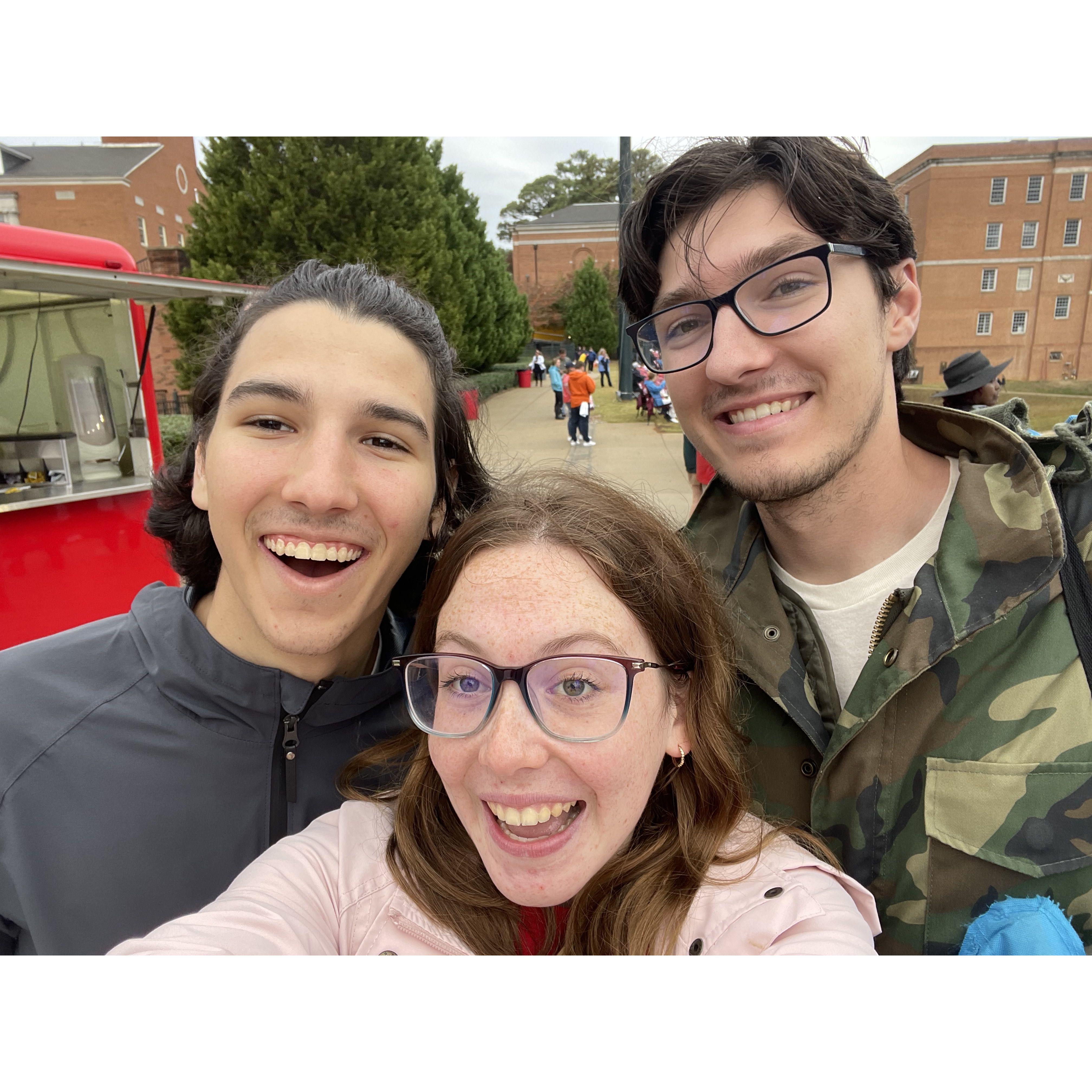 Nov. 05, 2022: Samford football game with friends!
