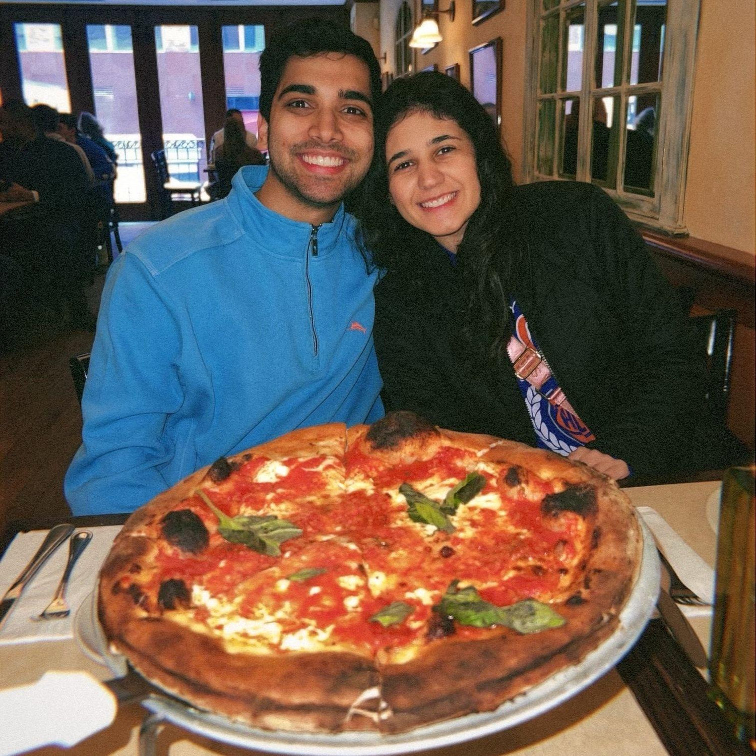 Date Night in NYC at one of our favorite pizza places, Angelo's! - January 2024