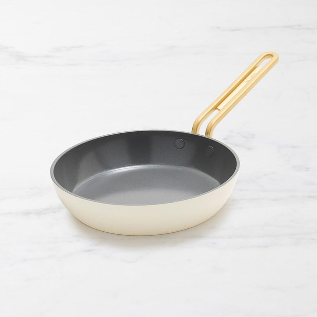 GreenPan™ Stanley Tucci™ Ceramic Nonstick Fry Pan, 8", Carrara White