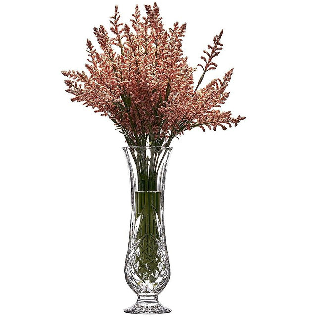 Godinger Vase, Flower Vase, Glass Vase, Bud Vase, Vases for Flowers, Vases for Decor, Bud Vases - 2.5" x 8.3", Dublin Collection,