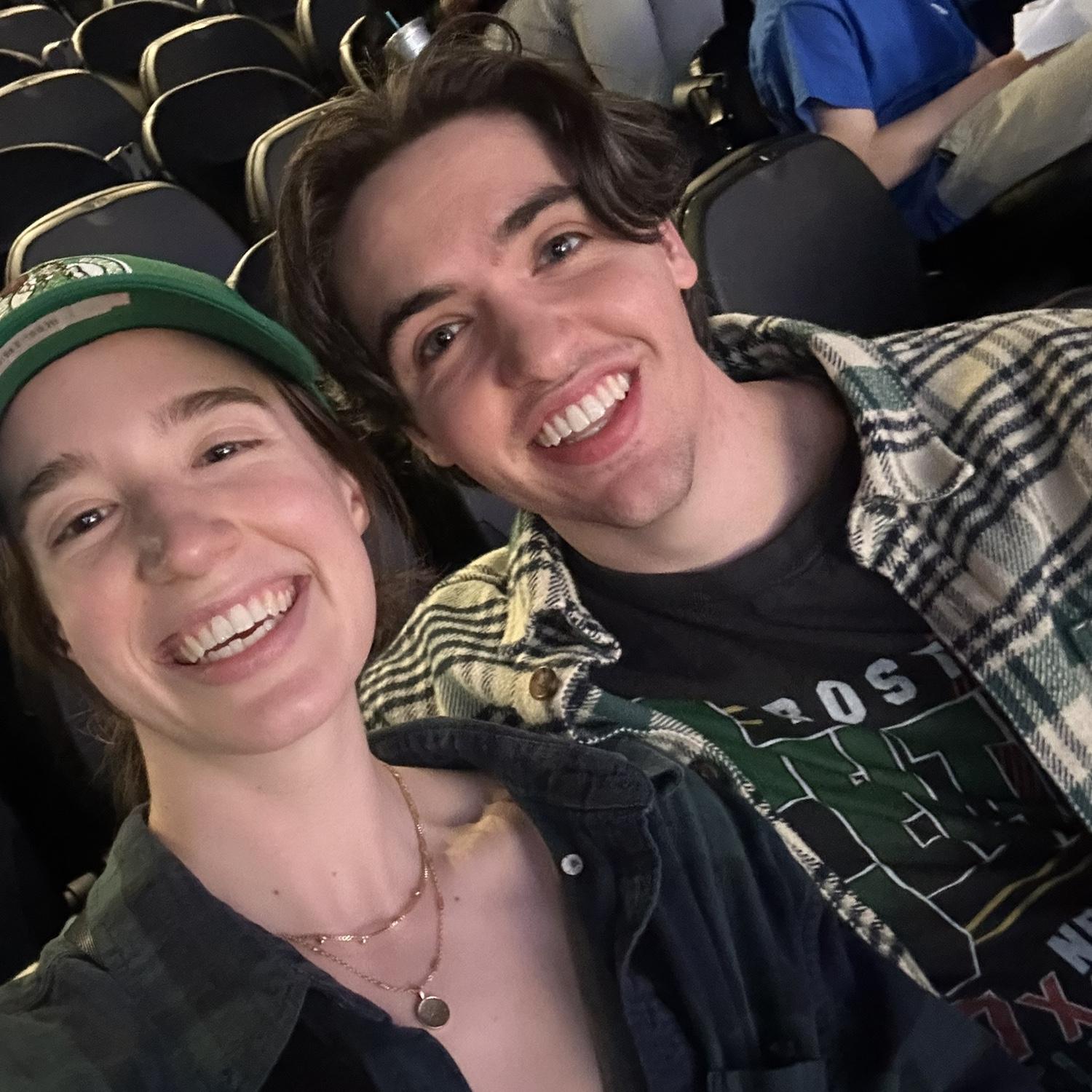 We also became pretty big sports fans.