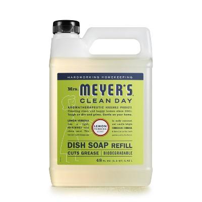 Mrs. Meyer&#39;s Lemon Verbena Liquid Dish Refill - 48 fl oz