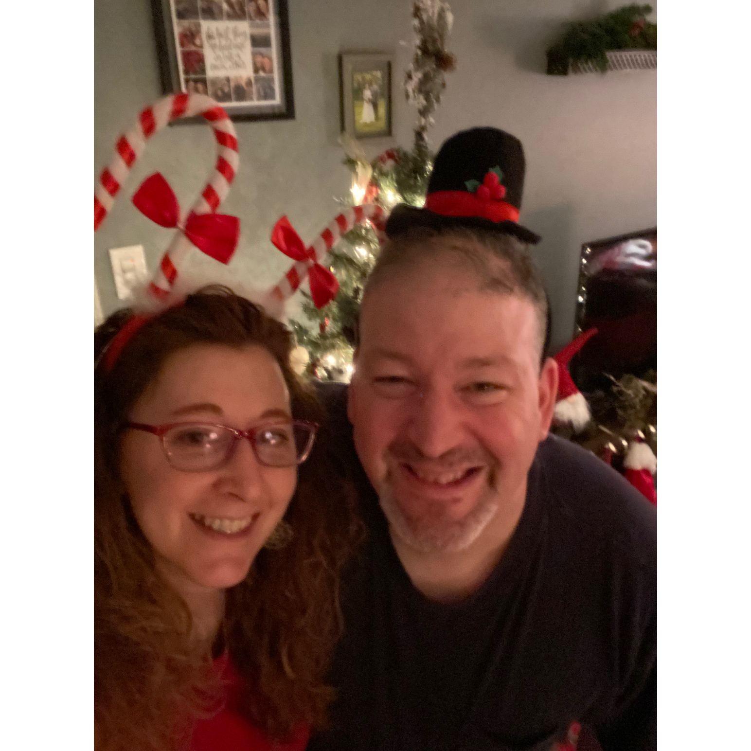 Our second Christmas together, this one we were able to celebrate in the same state!