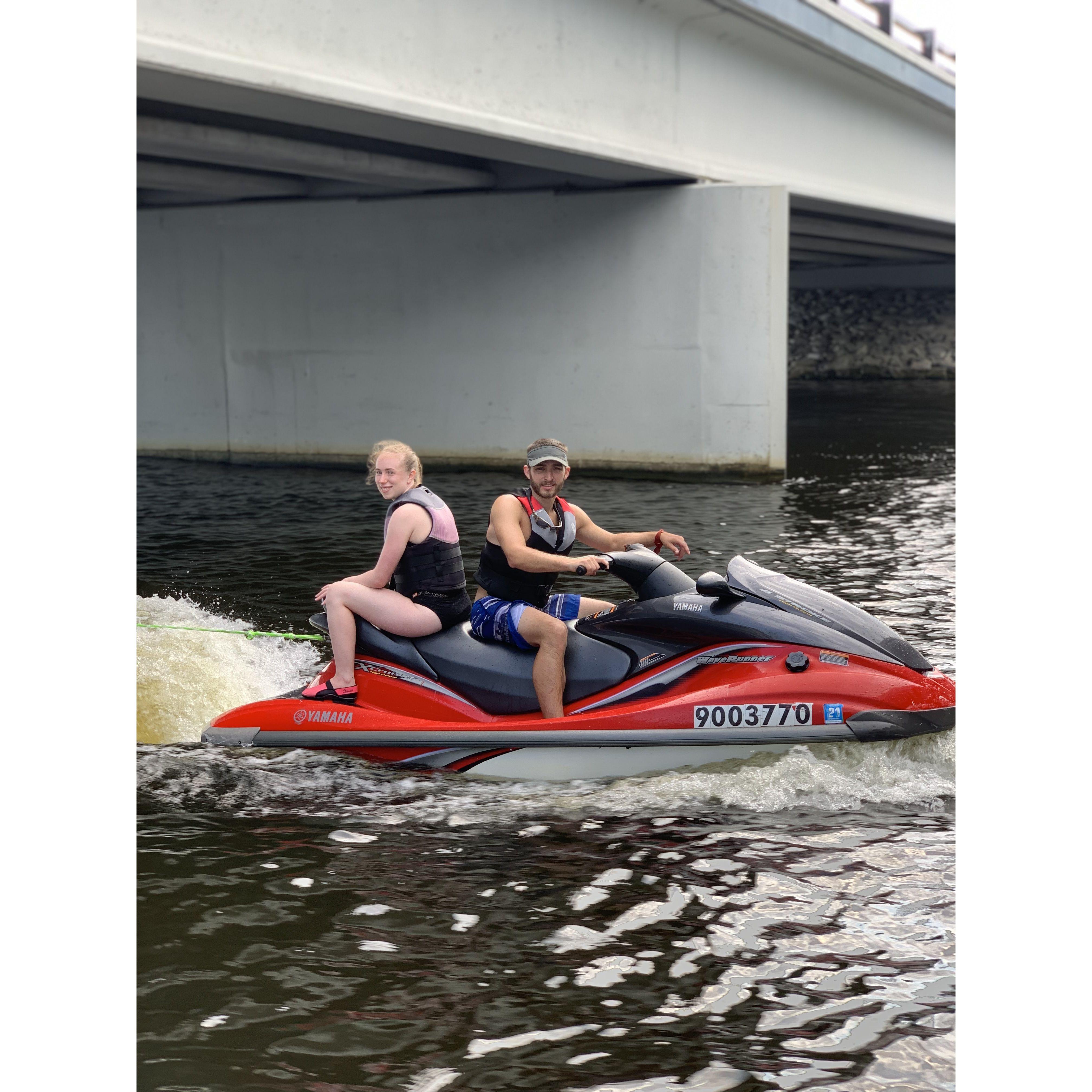 When in Michigan in the summer....You do boat stuff!!! - Midland, MI
