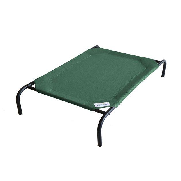 Extra Large Green COOLAROO Steel-Framed Elevated Dog Bed, Brunswick Green, Extra Large - Chewy.com
