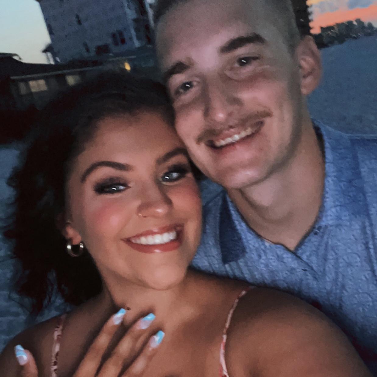 the day we got engaged!!! 💍