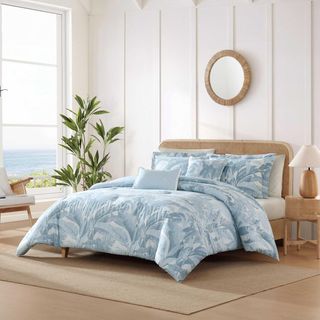 Palm Serenity Printed 5-Piece Comforter Set
