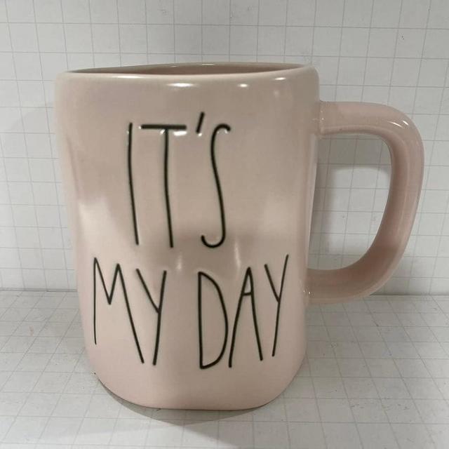 Rae Dunn IT'S MY DAY Mug - PINK - WEDDING GIFT - Ceramic