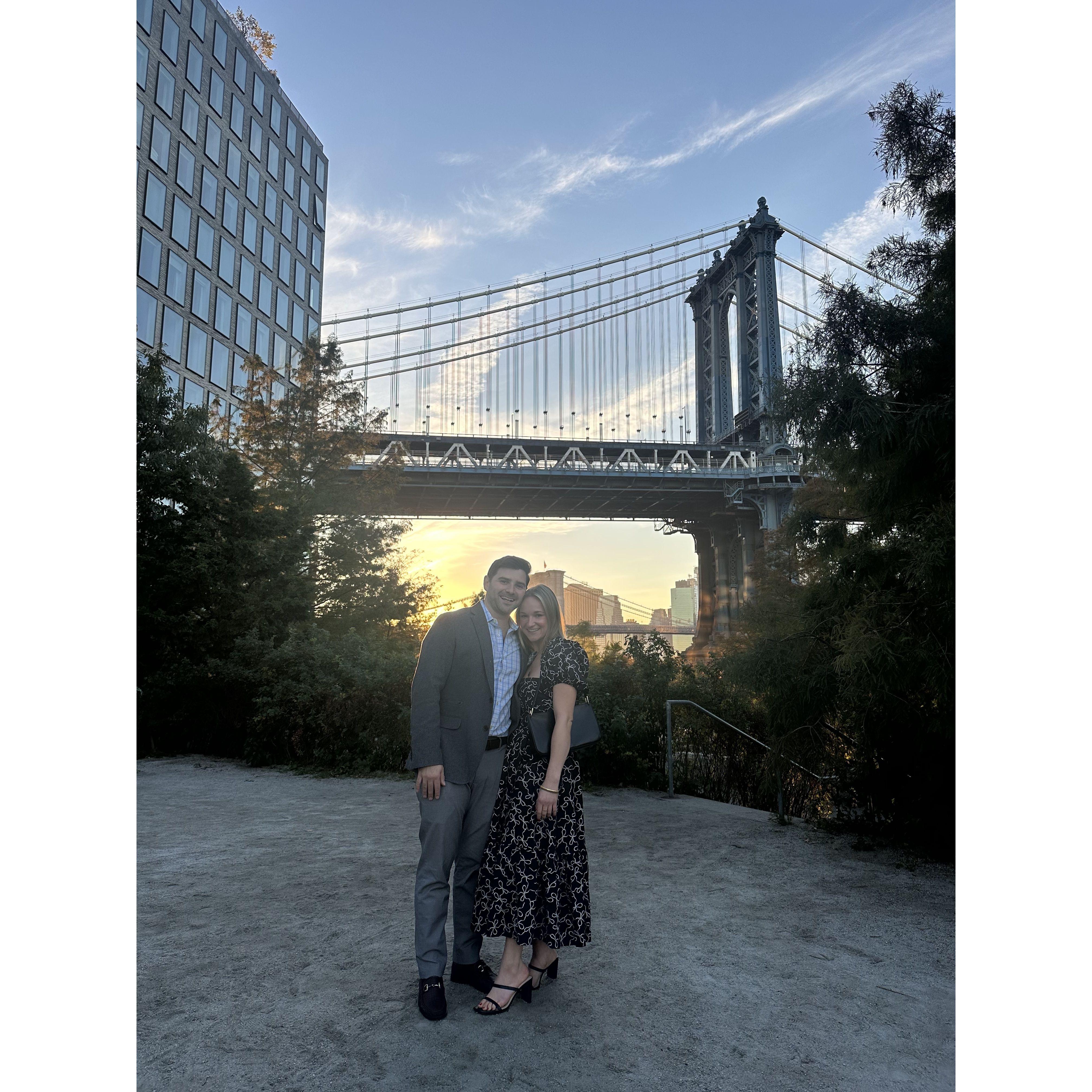October 2024, Dumbo, Brooklyn.