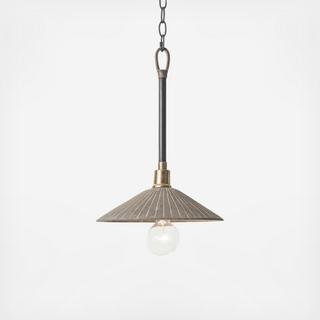 Concrete Saucer Pendant