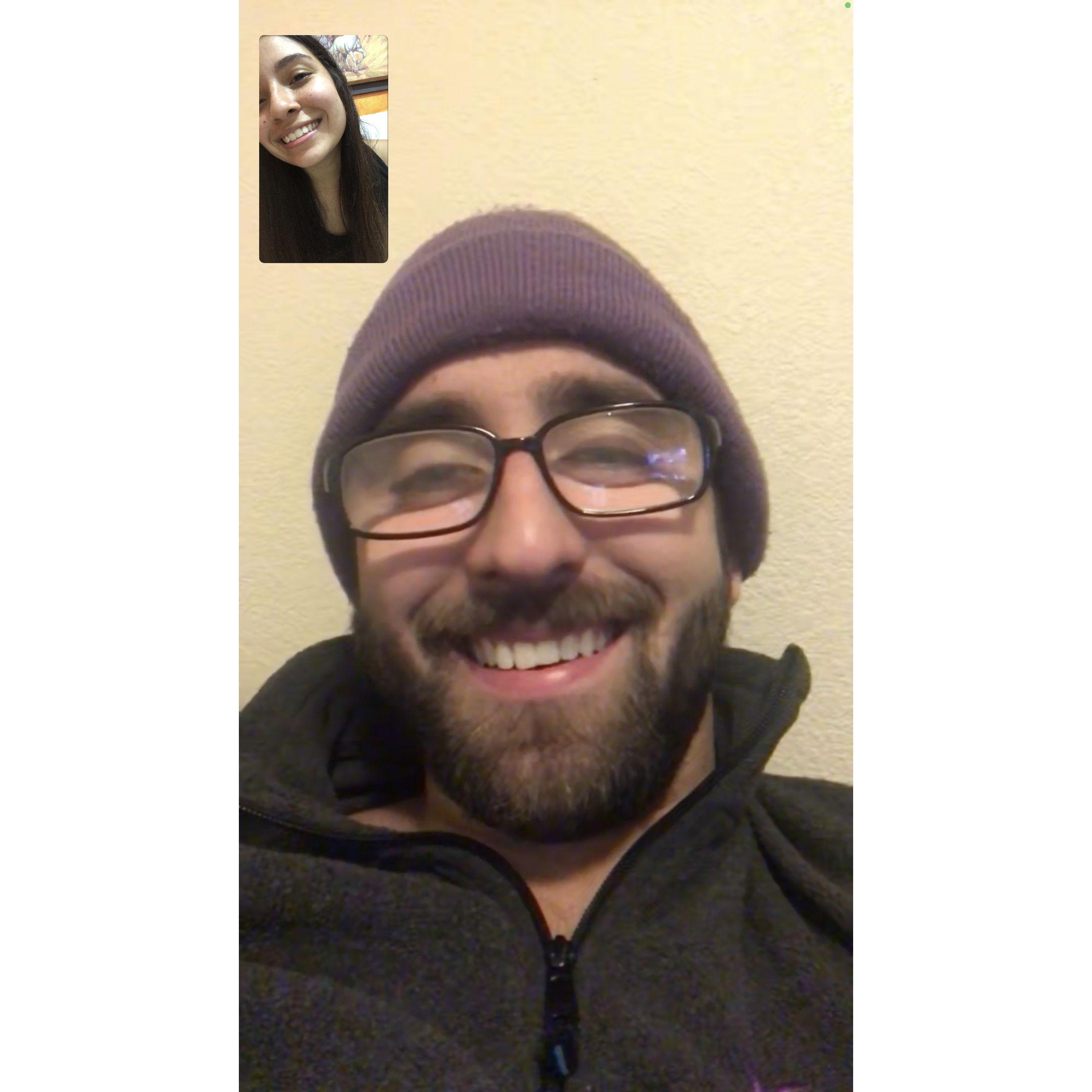 Long distance calls every night. 02/18/2021