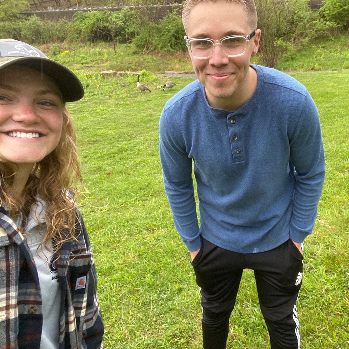 Our first picture together