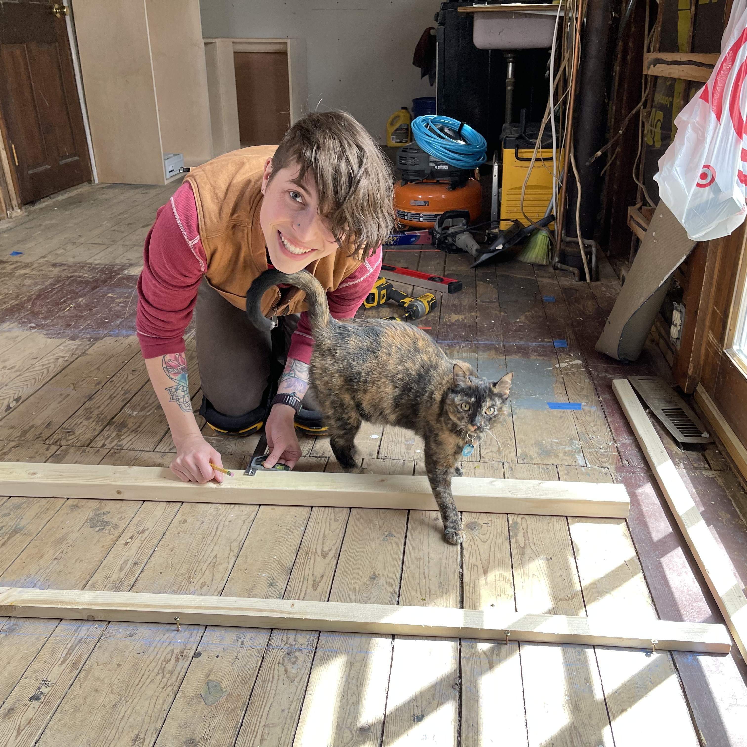 leveling the floor