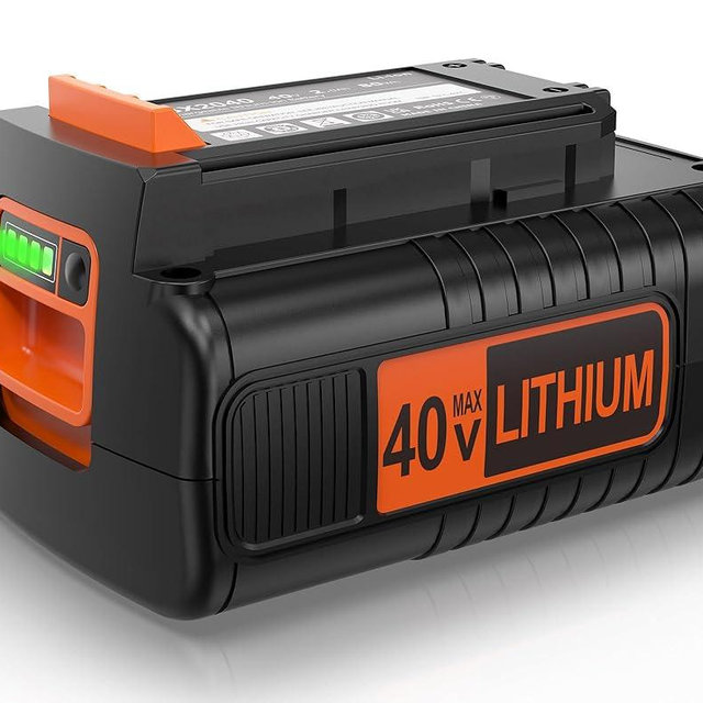 ELECtrysium 40 Volt MAX Replacement for Black+Decker 40V Lithium Battery,LBX2040 LBXR36 LBXR2036 LST540 LCS1240 LBX1540 LST136W Compatible with All 36V and 40V Black and Decker Power+ Tools