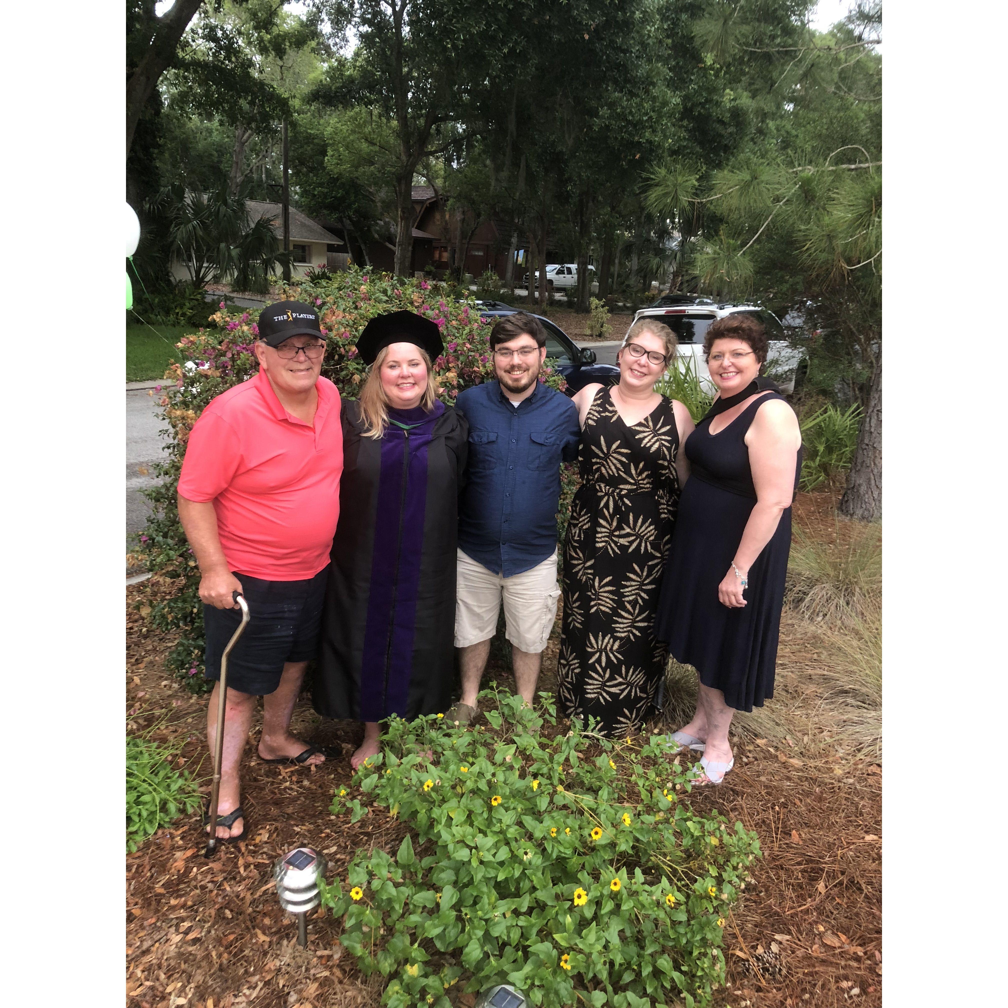 Law school graduation, La Petite Maison (2018)