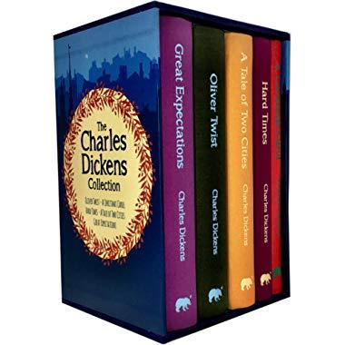 Charles Dickens 5 Books Collection Box Set (Oliver Twist, A Christmas Carol, Hard Times, A Tale of Two Cities, Great Expectations)