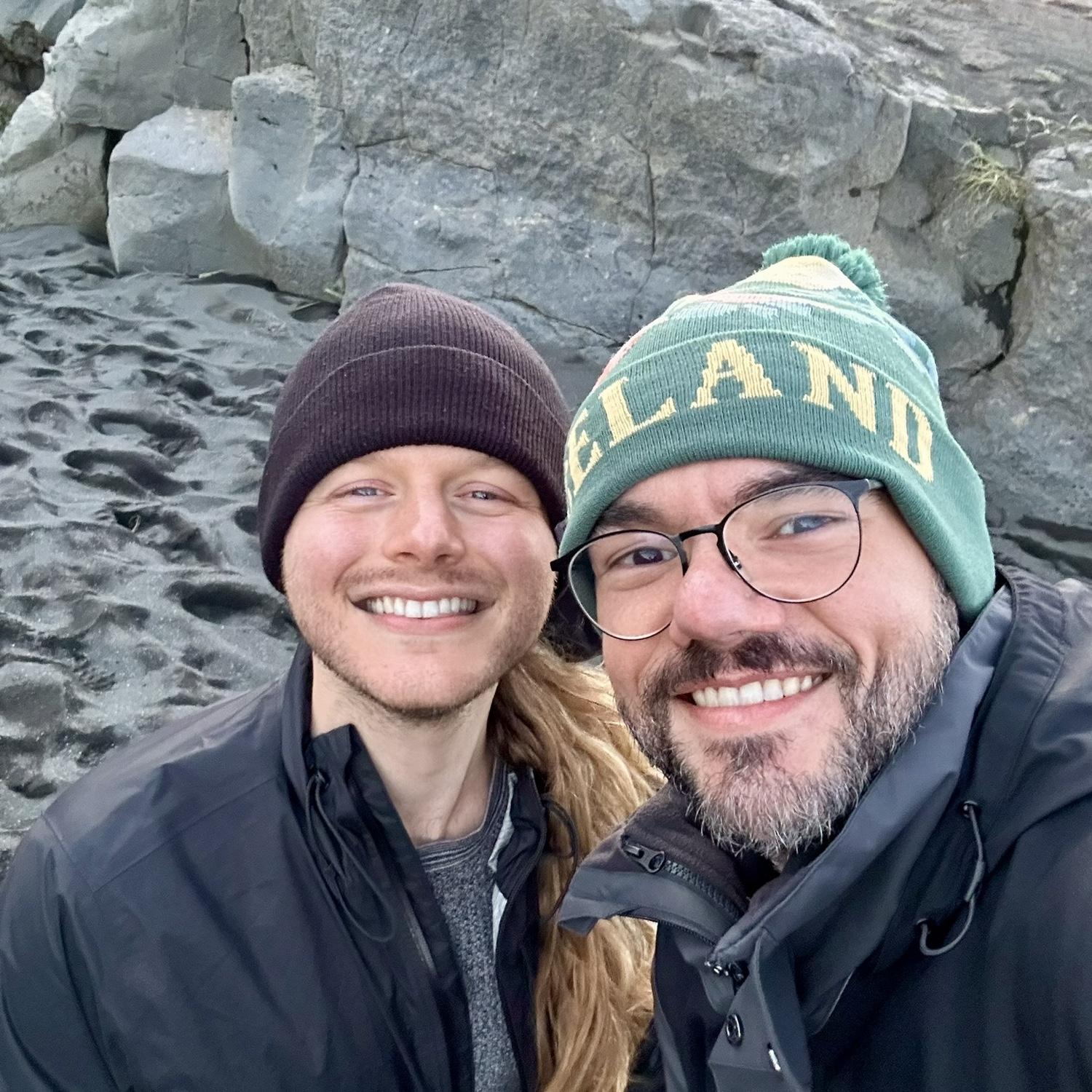 Our first picture as Fiancés / Nossa primeira foto como noivos