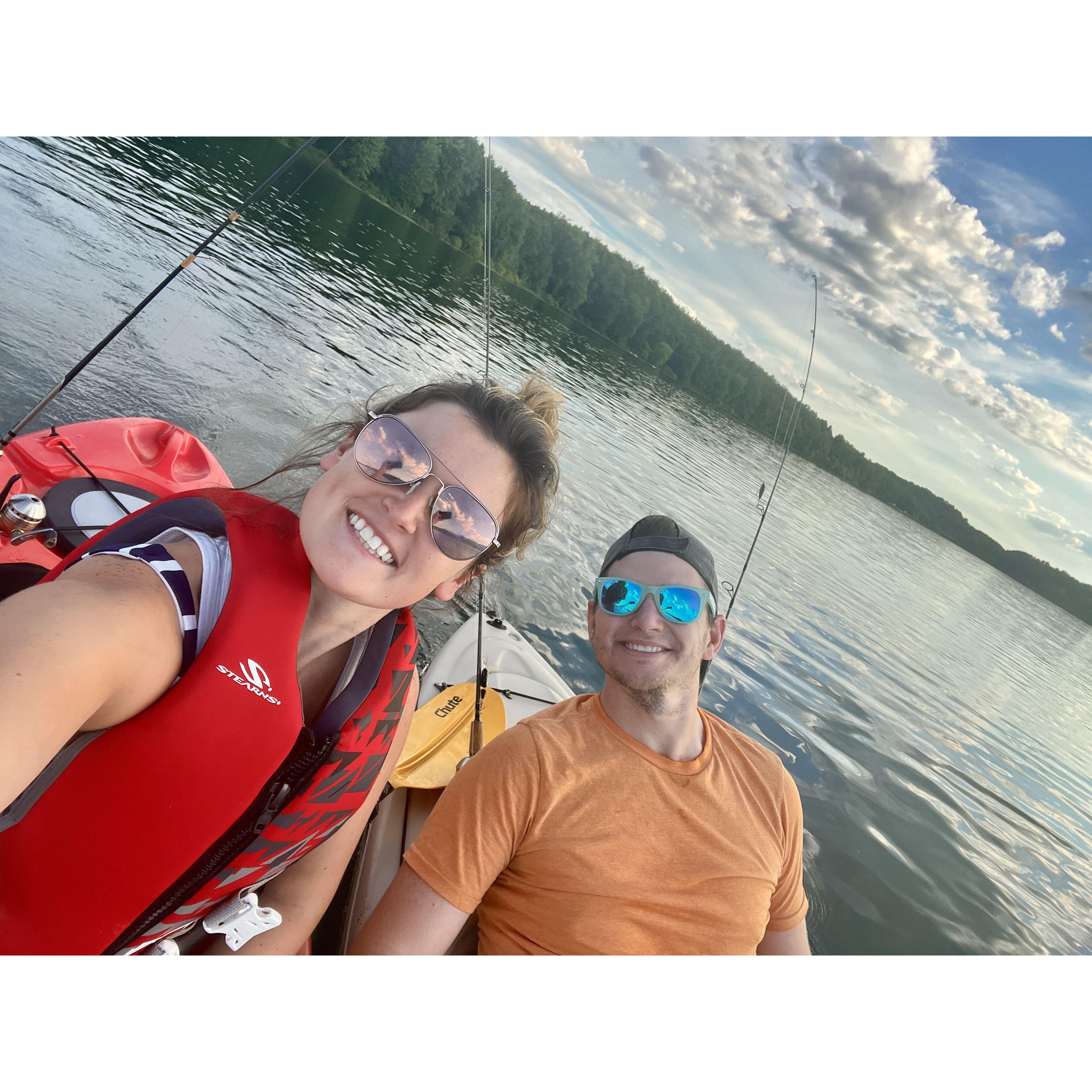 Fishing at Lake Codorus in Pennsylvania (2022)