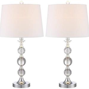 Solange Crystal Table Lamps - Set of 2