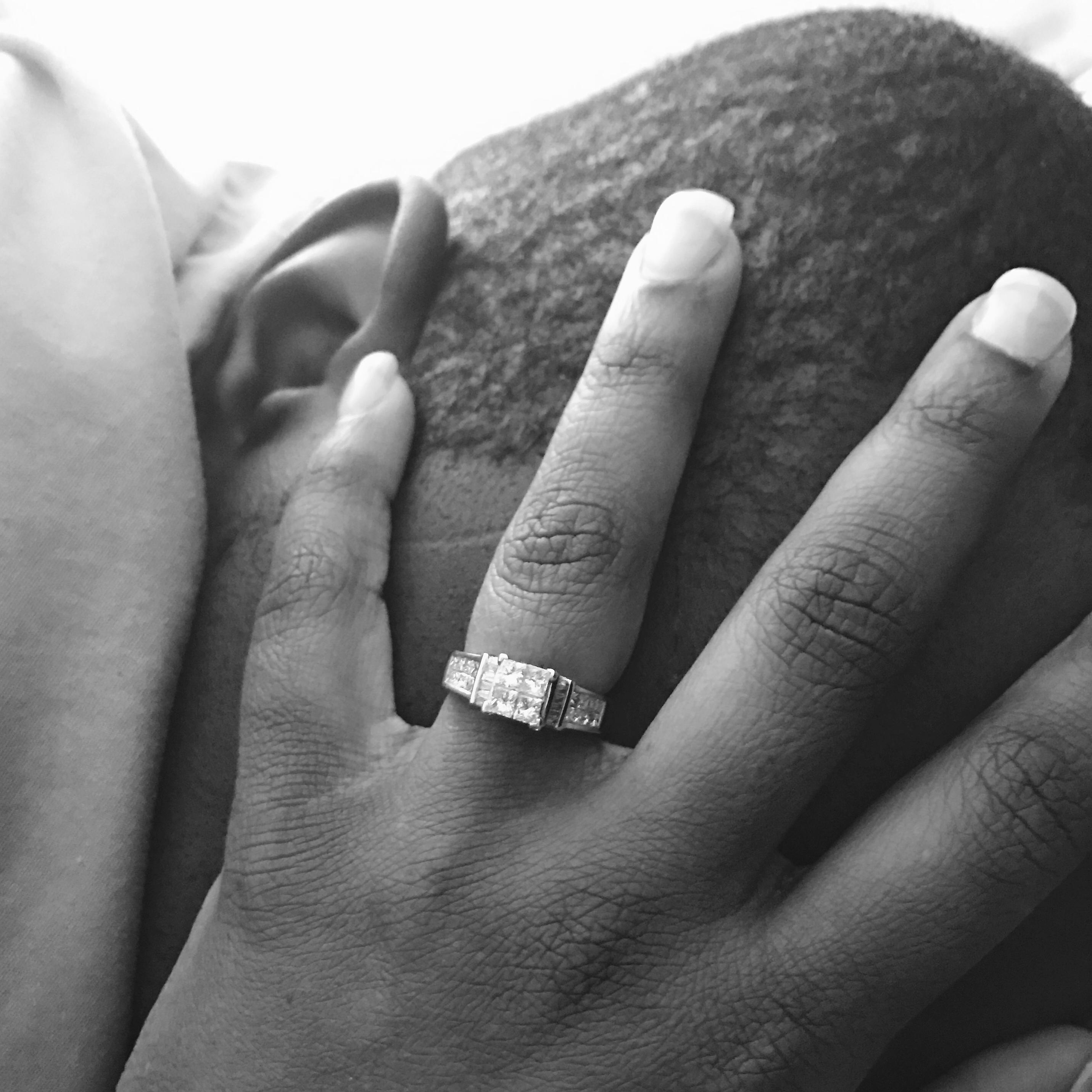 Waking up engaged!!