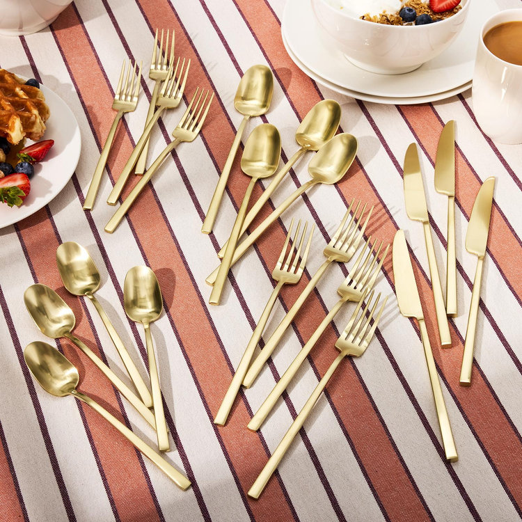 Cambridge Silversmiths, Damaris 20-Piece Flatware Set, Service for