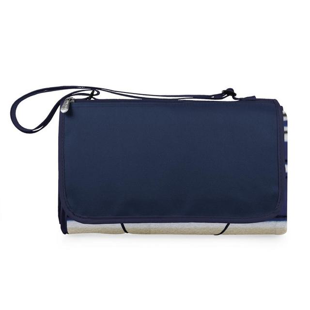 Elba Tote Outdoor Picnic Blanket, Blue